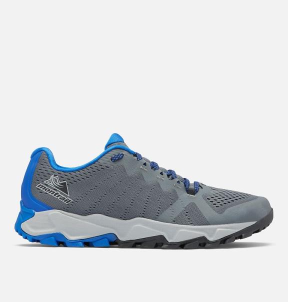 Columbia Trans Alps F.K.T. III Trail Running Shoes Grey Blue For Men's NZ63285 New Zealand